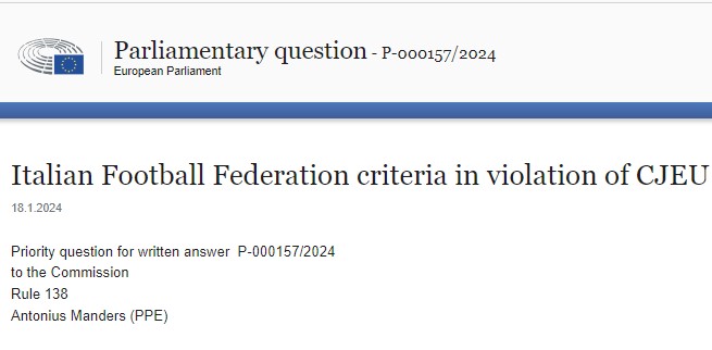 FIGC contro Superlega – Perché è difficile impedire ai club di&nbsp;partecipare